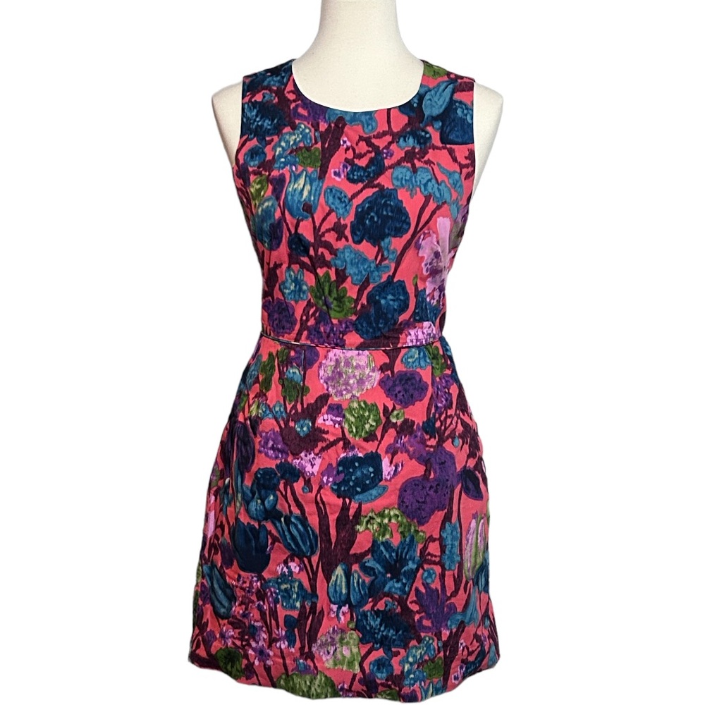J. Crew Floral Dress Size 8